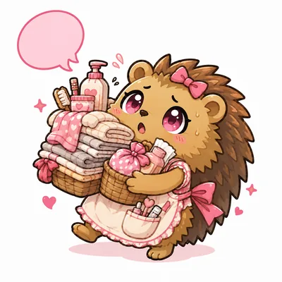 ISFJ &times; 불안형 (고마워 고슴도치)