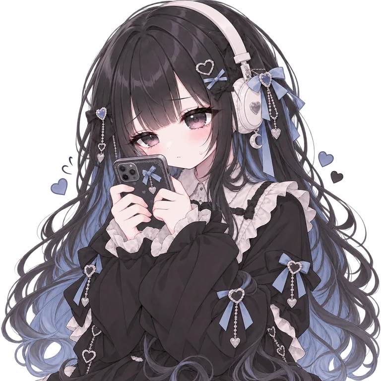 ひとりじかん型の女の子