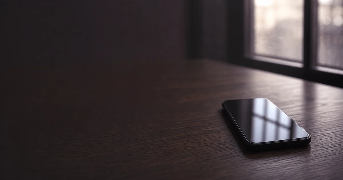 スマートフォンの画面でブロックの操作をしようとしている手元。リセットはこの一押しから始まることが多い