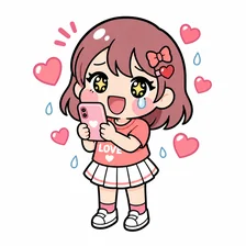 感情そのままTLに流す人のイラスト