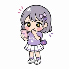 波がそのままTLに出る人のイラスト