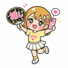現場から実況する人のイラスト