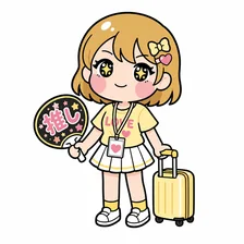 皆勤賞の現場番長のイラスト