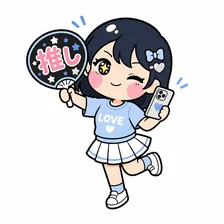 気が向いた日だけTLに出るのイラスト