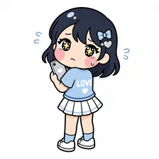 参戦の事後報告だけの民のイラスト