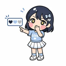 同担拒否ではない不干渉勢のイラスト