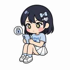 鍵アカの住人のイラスト