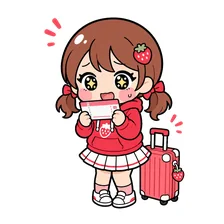 気づいたら遠征を取る人のイラスト