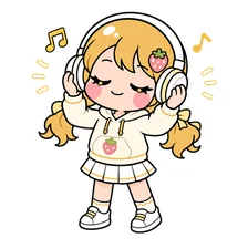 全員の歌声を聴き分ける人のイラスト
