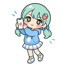匂わせるだけの短文のイラスト