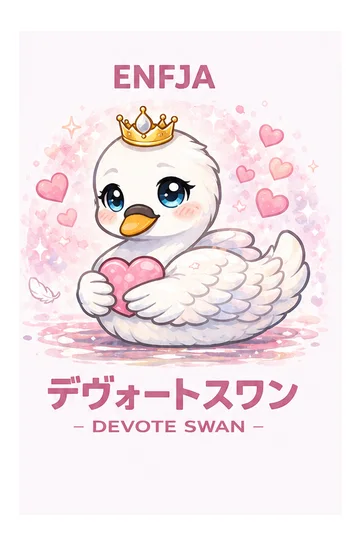 ENFJ×不安型のキャラクター
