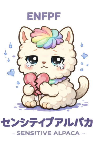 ENFP×恐れ回避型のキャラクター