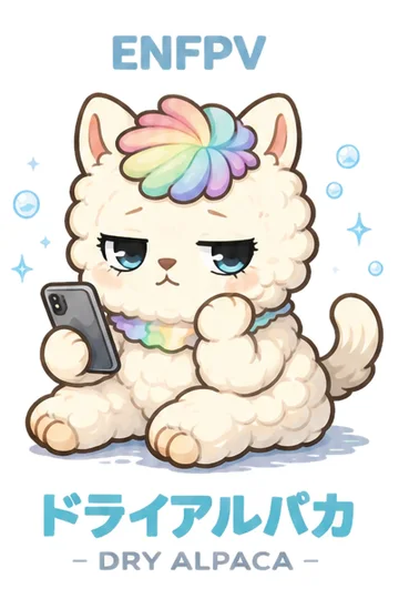 ENFP×回避型のキャラクター