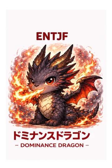 ENTJ×恐れ回避型のキャラクター
