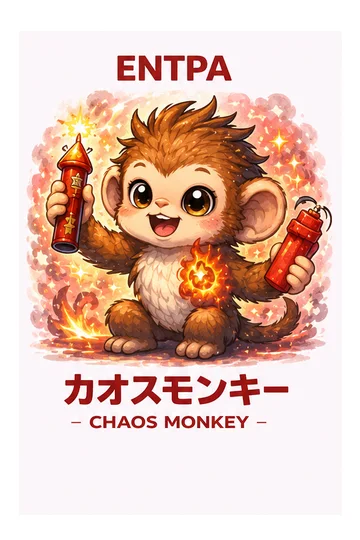 ENTP×不安型のキャラクター