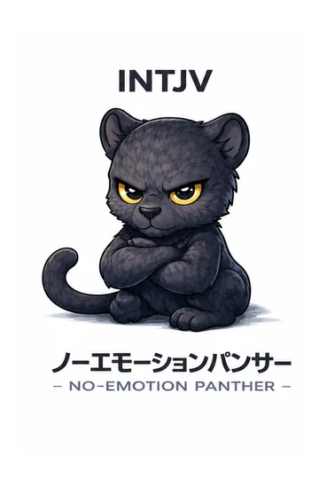 INTJ×回避型のキャラクター
