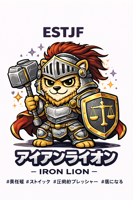 ESTJ × 恐れ回避型