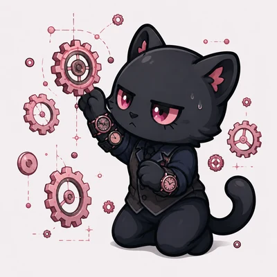 INTJ &times; 焦慮型 (發條黑豹)