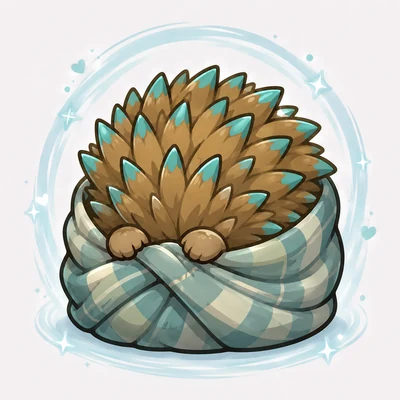ISFJ &times; 逃避型 (蜷殼刺蝟)