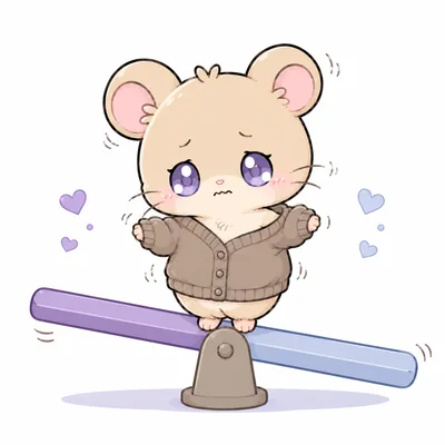 ISFP &times; 恐懼逃避型 (蹺蹺板倉鼠)